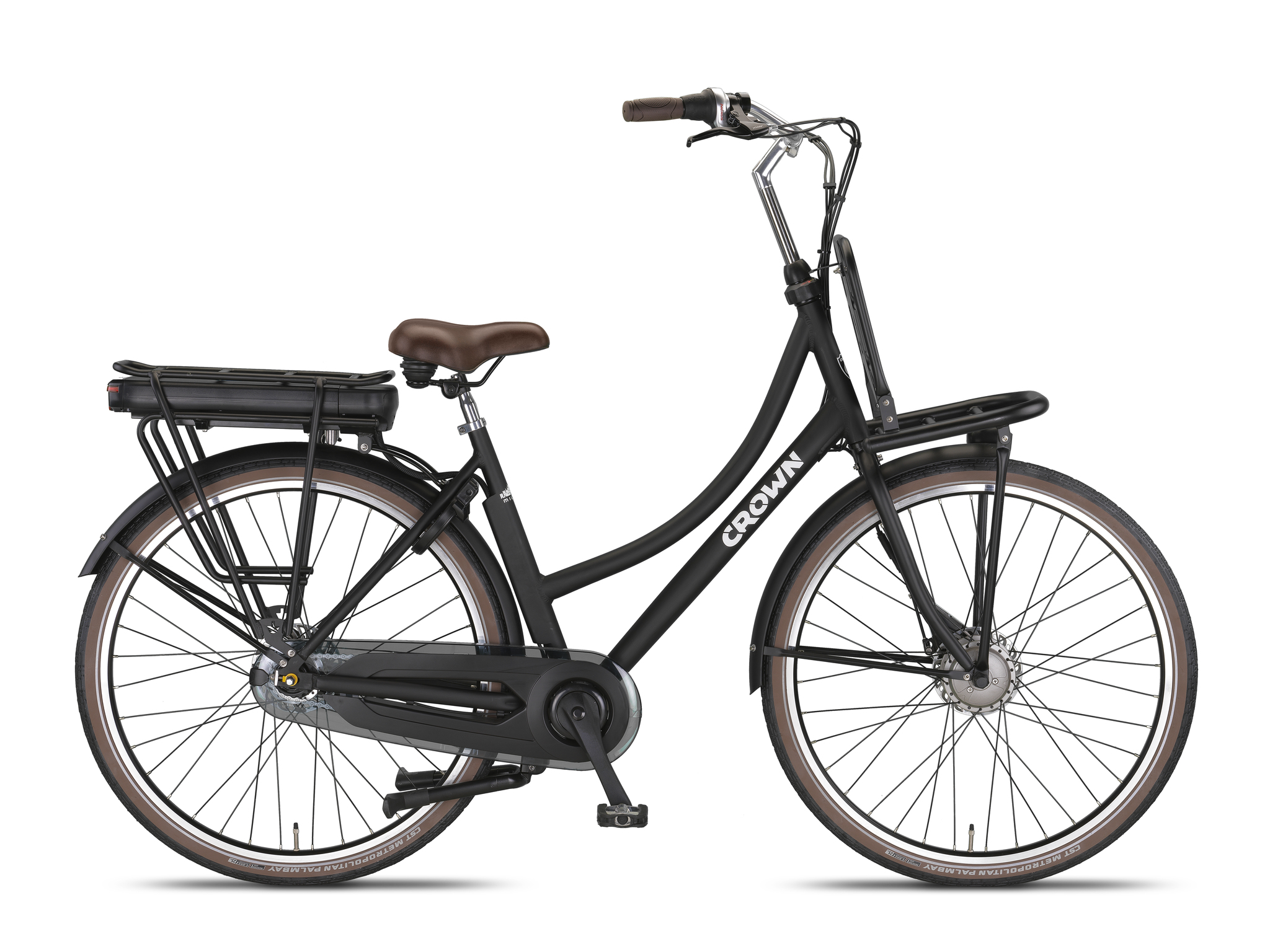 Milano E-Bike 518Wh N-7 RLR Mat Zwart -M108 - 30Nm -