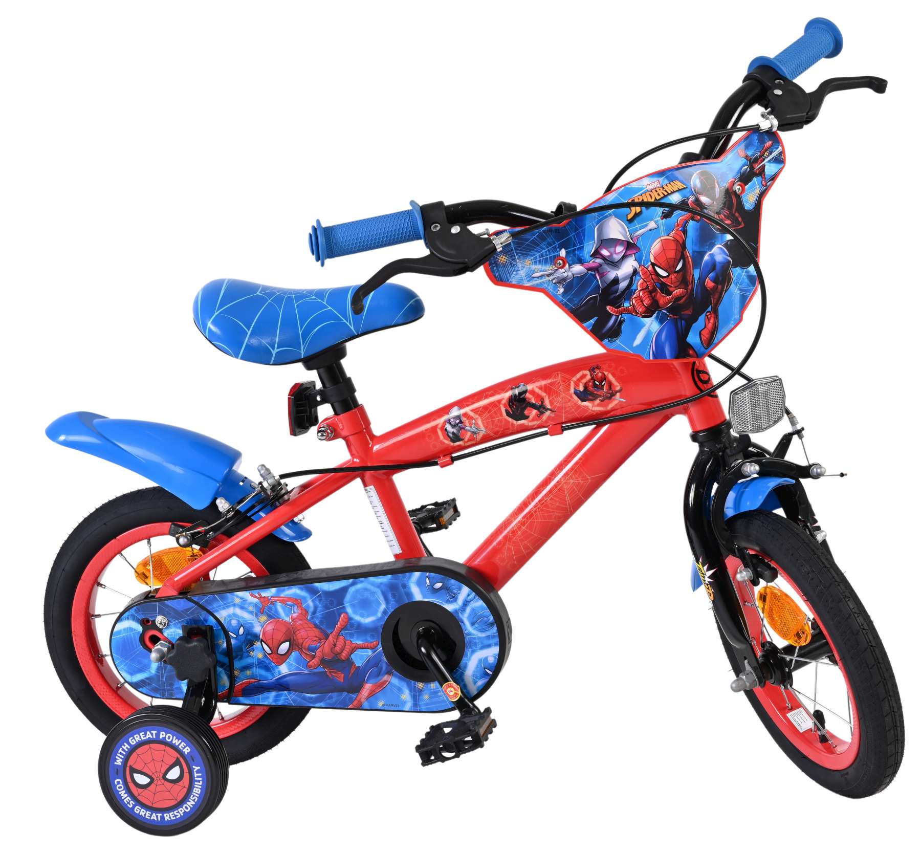 Spider-Man_kinderfiets_12_inch_rood_twee_handremmen-W1800