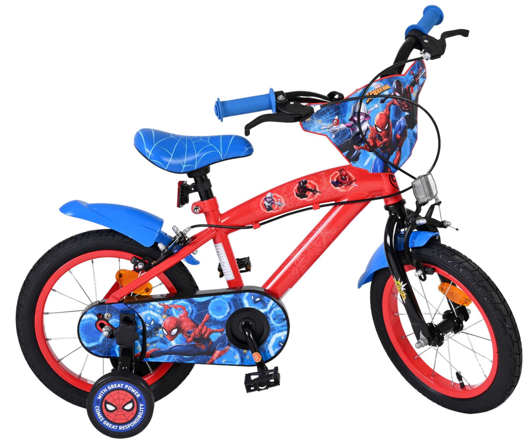 Spider-Man_kinderfiets_14_inch_rood_twee_handremmen-W1800