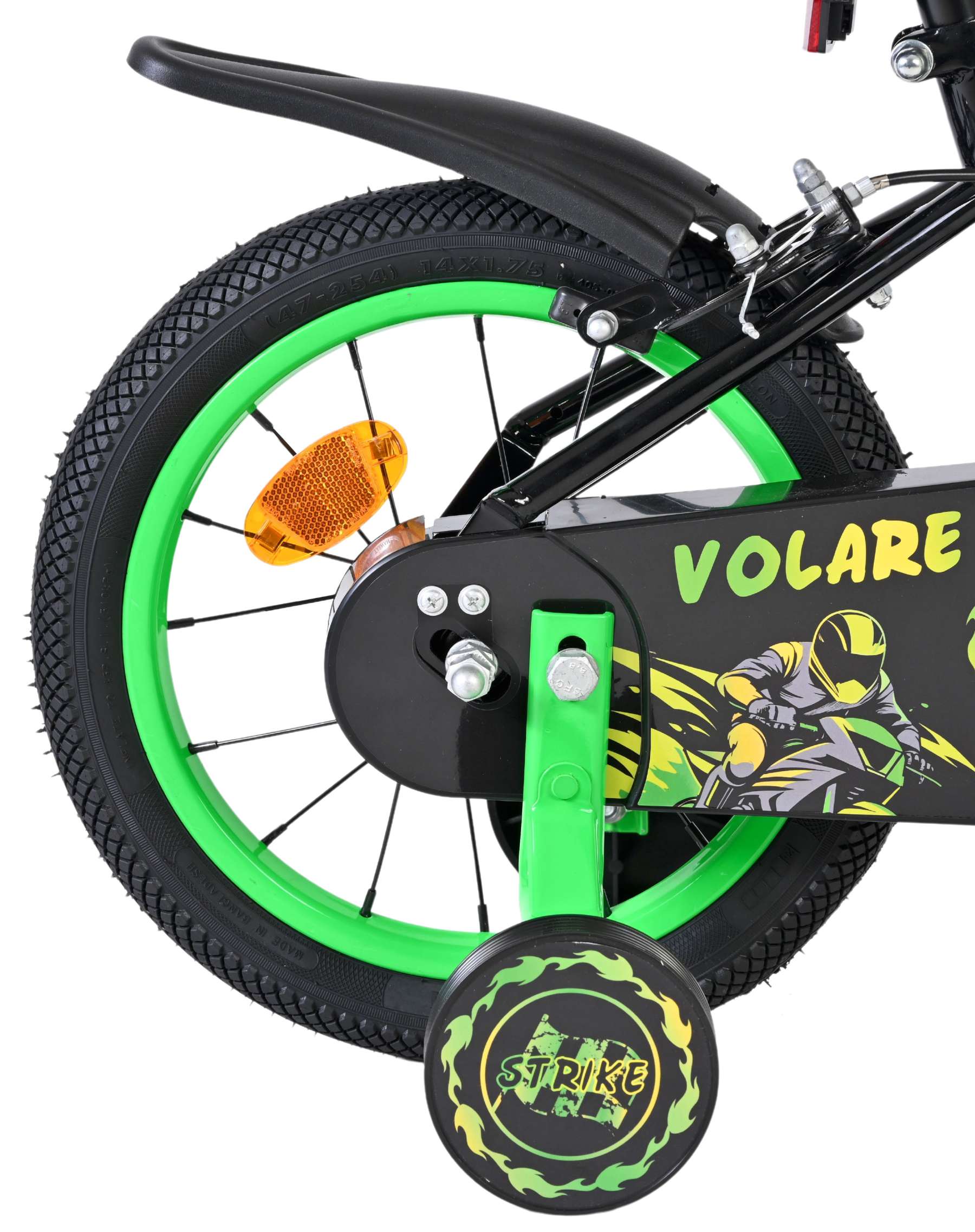 Volare_Strike_kinderfiets_14_inch_groen_twee_handremmen_-_2-W1800
