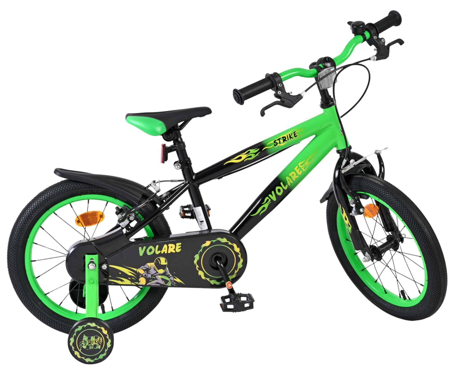 Volare_Strike_kinderfiets_16_inch_groen_twee_handremmen-W1800