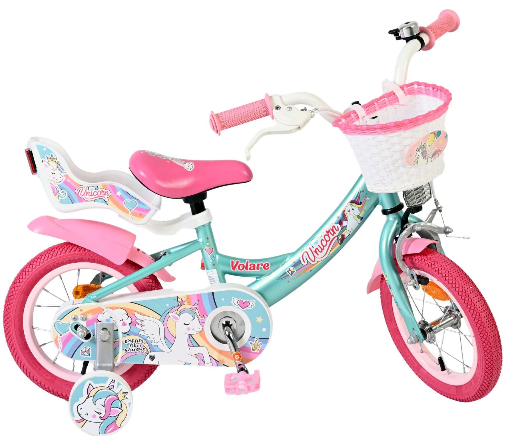 Volare_Unicorn_kinderfiets_12_inch_groen-W1800